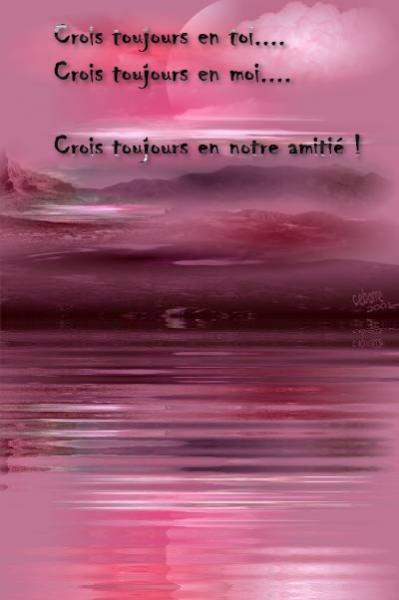 Notre amitié ! ! !